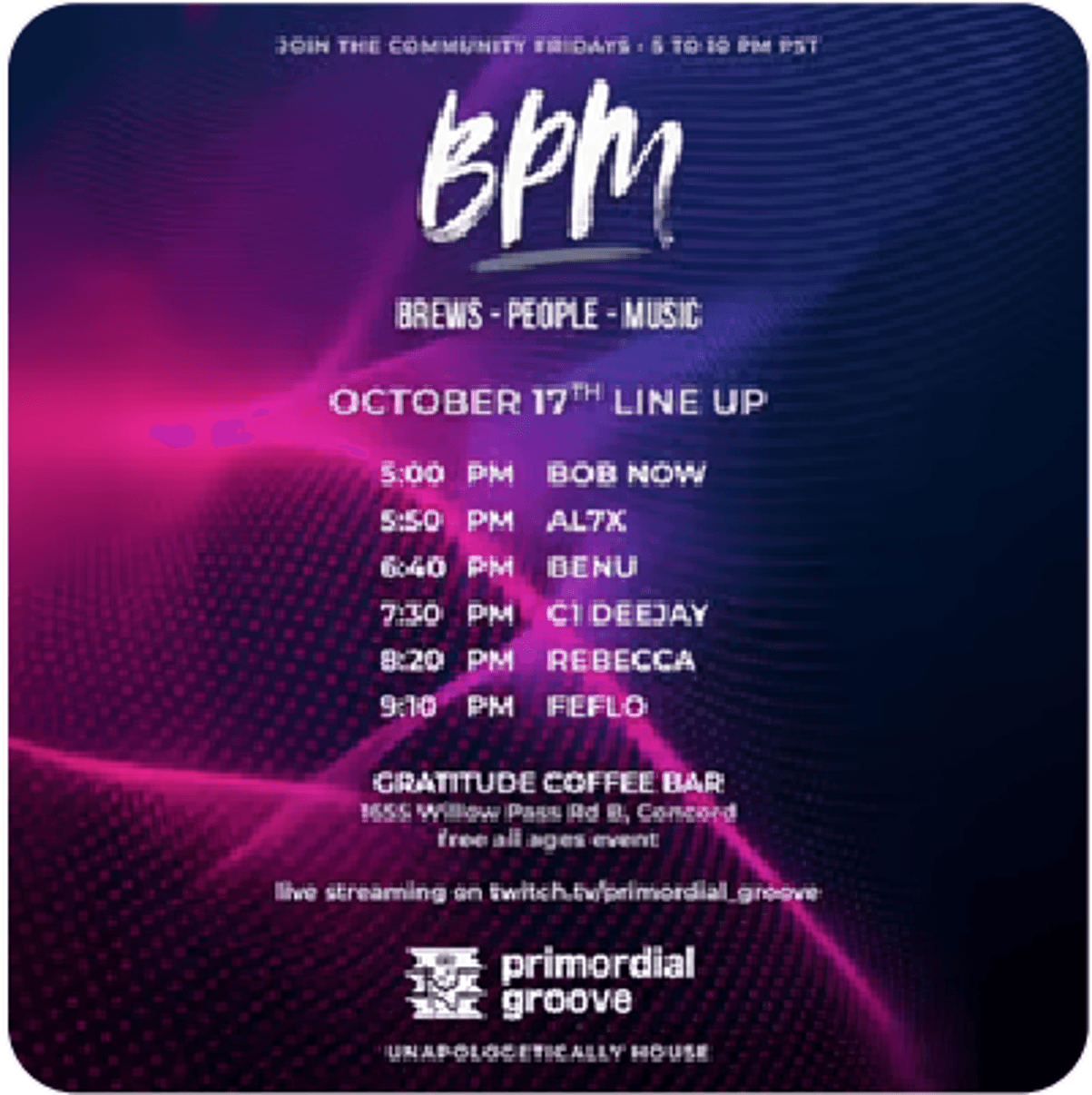 BPM flyer