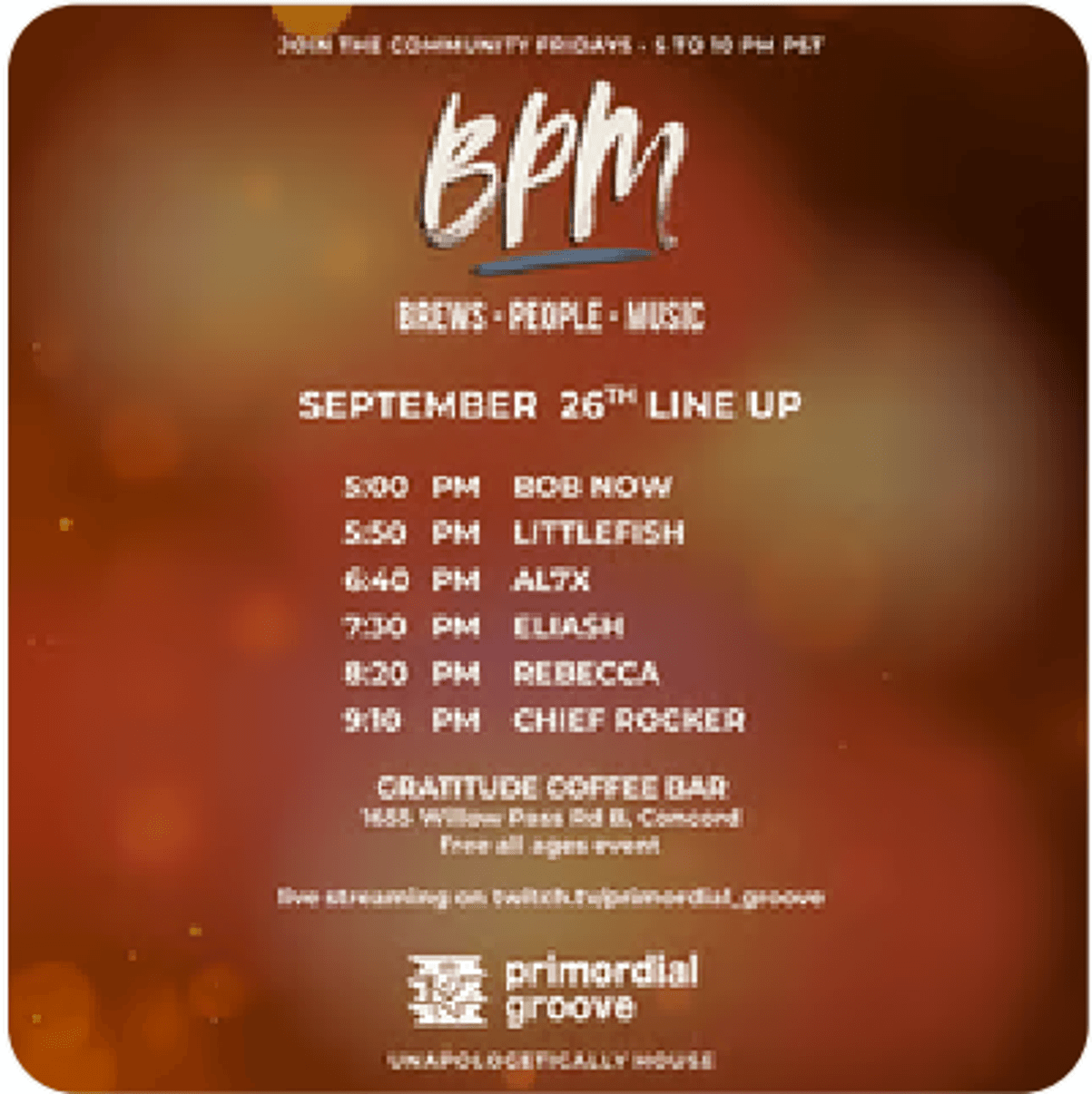 BPM flyer